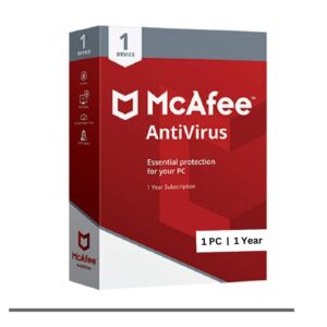 McAfee Antivirus Pro 1 Year